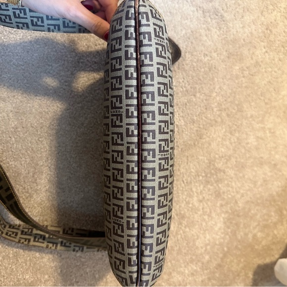 Fendi zip coated canvas bag - Picture 5 of 8